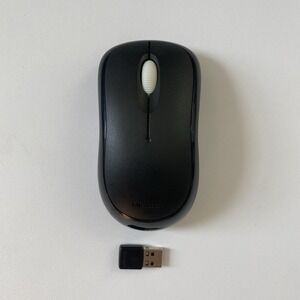 Microsoft -  Wireless Mouse 1000 Model 1454 - w/ USB Receiver - Black